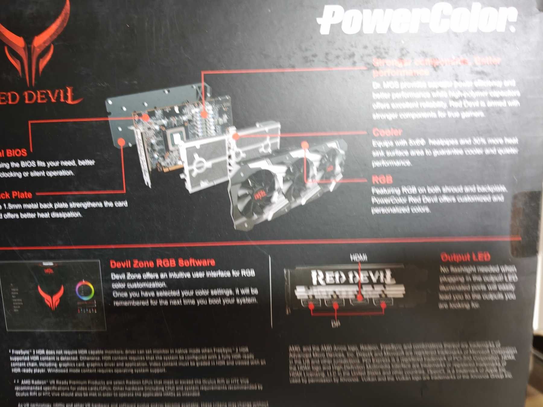 Продавам видеокарта POWERCOLOR 5700XT