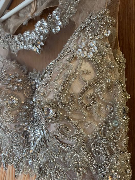 Уникална бална роля с камъни Swarovski