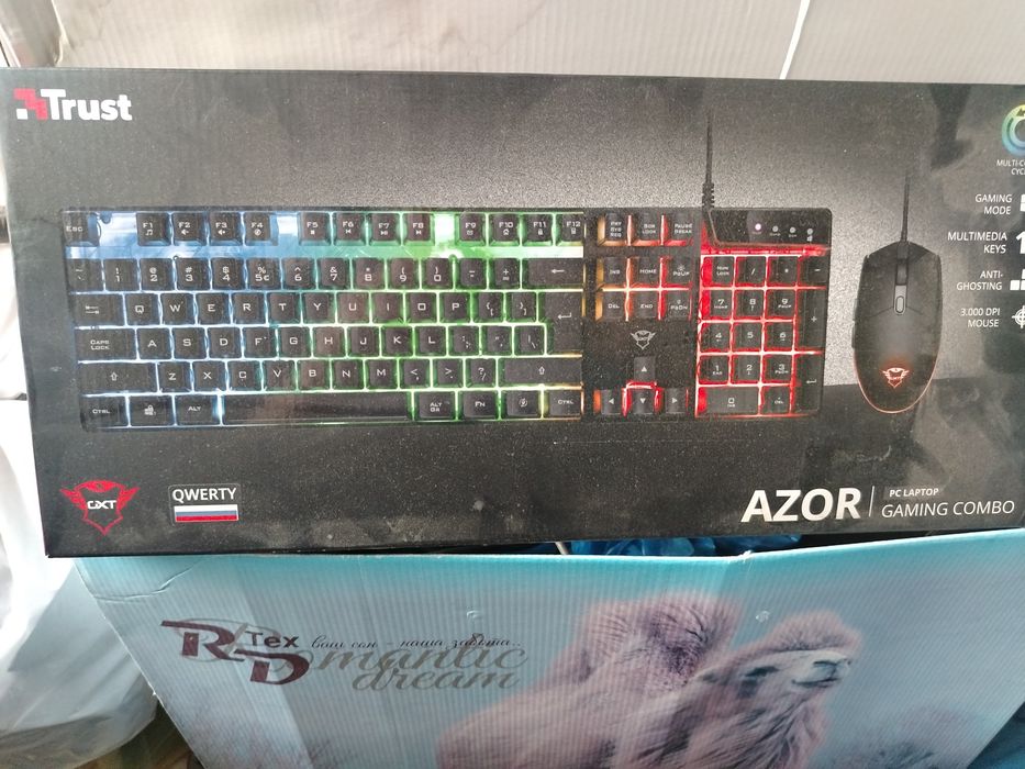 Продам клавиатуру мембранную в комплекте с мышкой