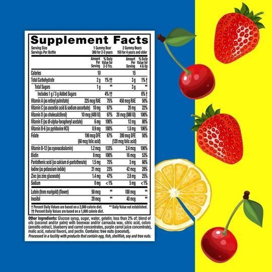 Лучшие детские мультивитамины из Америки - Lil Criters Multyvitamine.