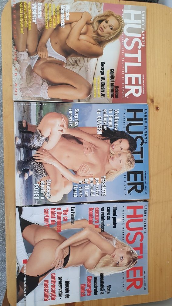 Reviste Playboy/Hustler