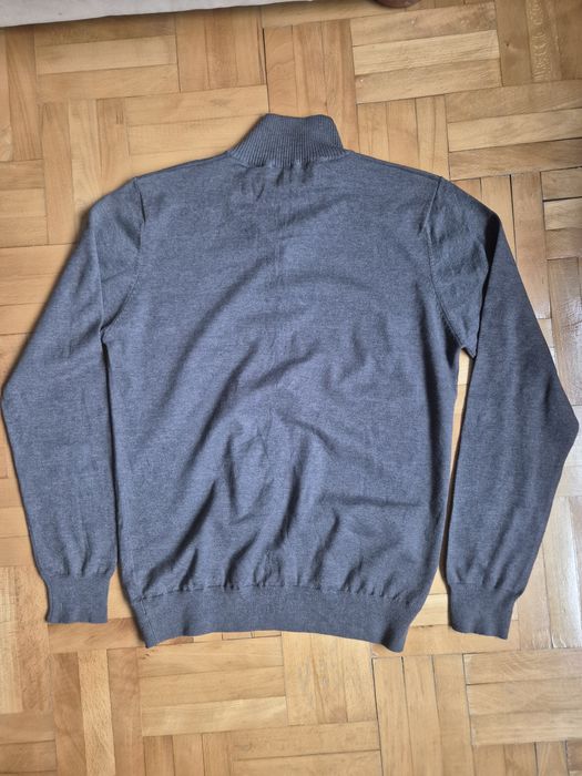 Cardigan Belmonte Premium, bumbac, lână şi elastan, Bărbaţi - L