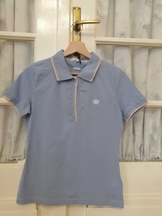 GEOX тениска с яка и едно копче