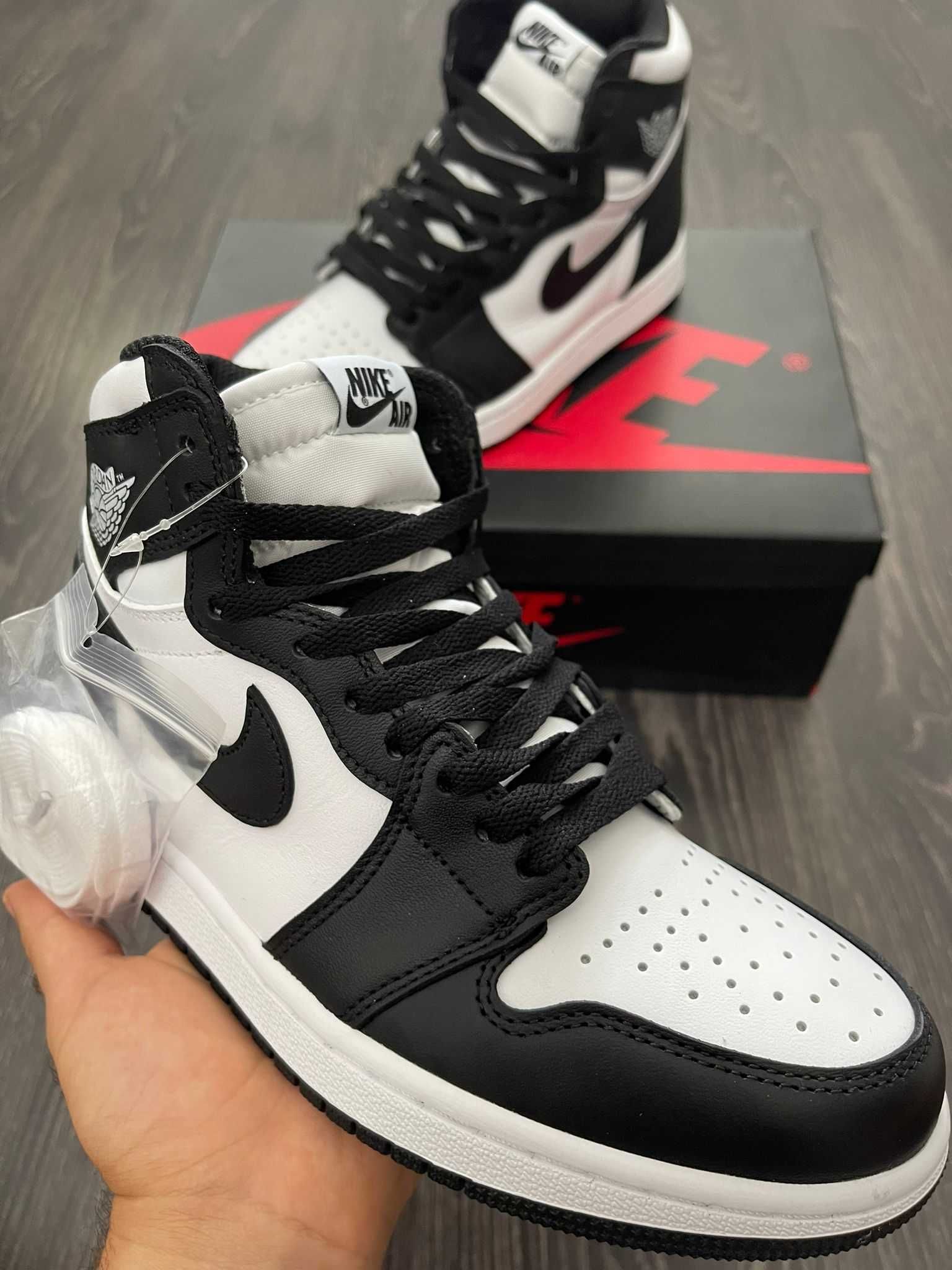 Jordan 1 "OG" Black and white | Livrare rapida | Adidasi Unisex