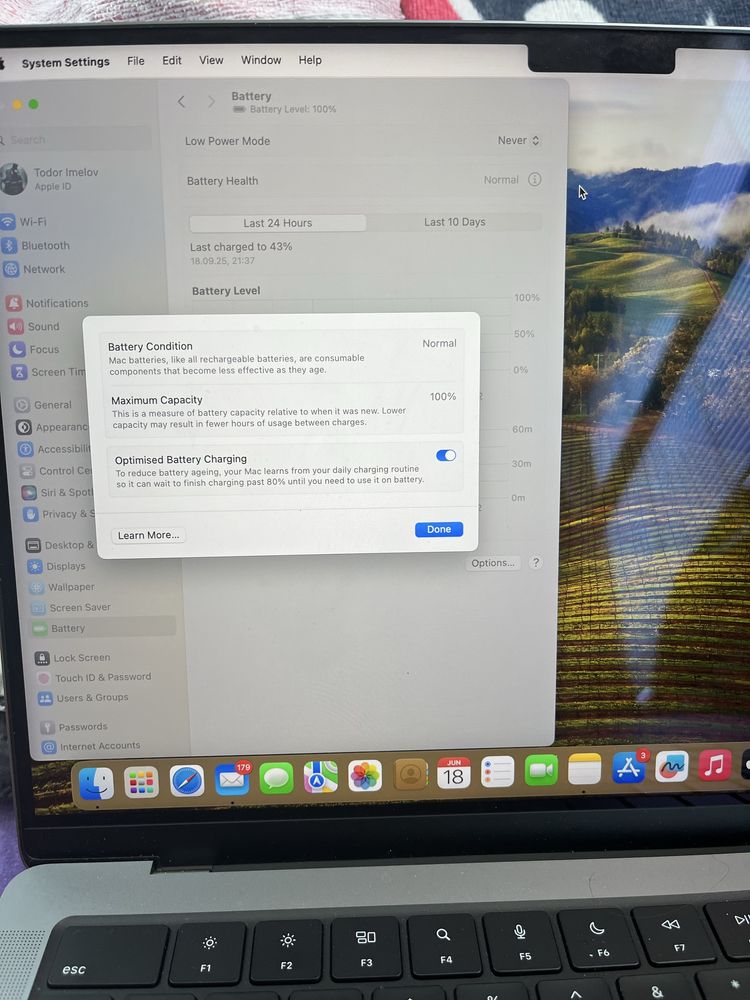 Macbook pro m3 2023 8gb ram 512 ssd