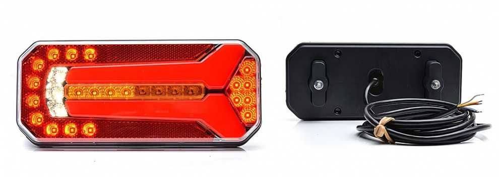 2бр LED Стопове, габарит мъгла заден ход рефлектор бягащ мигач 12v 24v