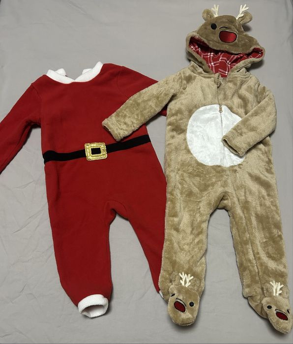Лот Бебешки коледни дрехи