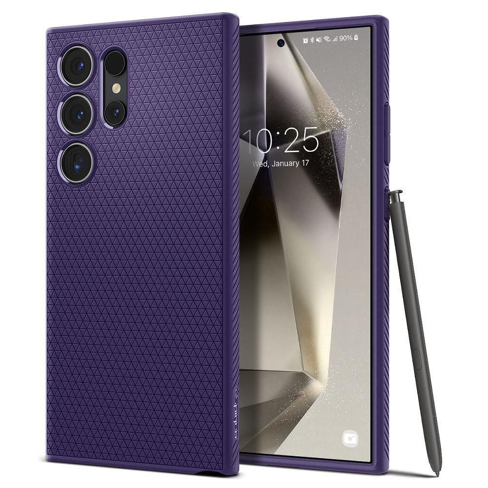 Кейс spigen liquid air за samsung galaxy s24 ultra deep purple