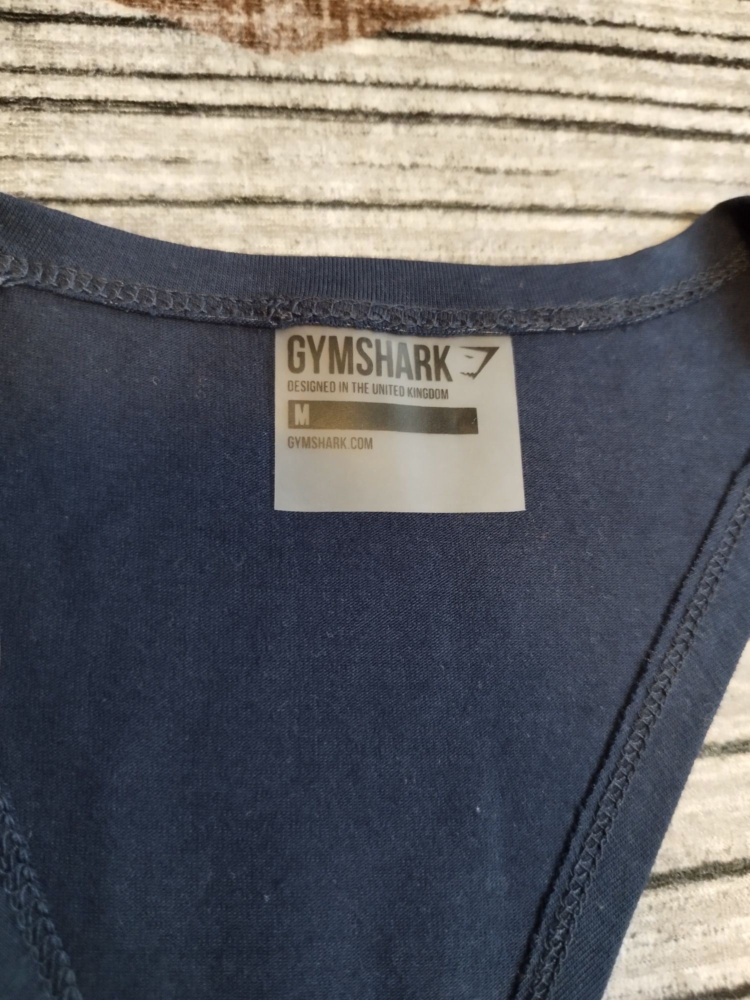 Gymshark потници тъмно син и бежево