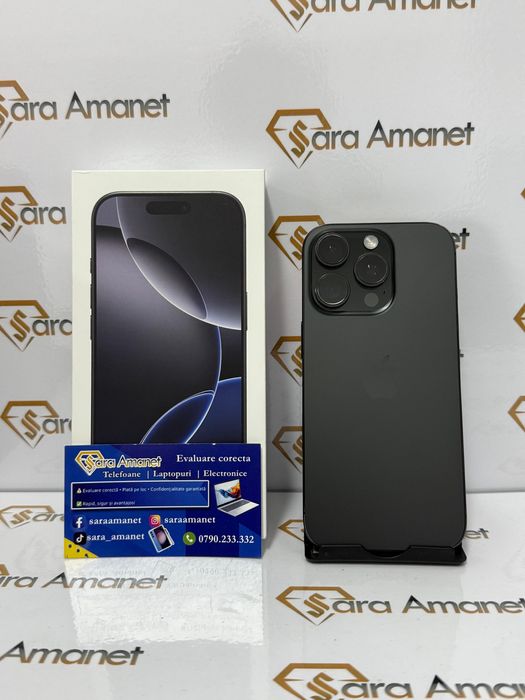 Iphone 16 Pro 512Gb Black Sara Amanet