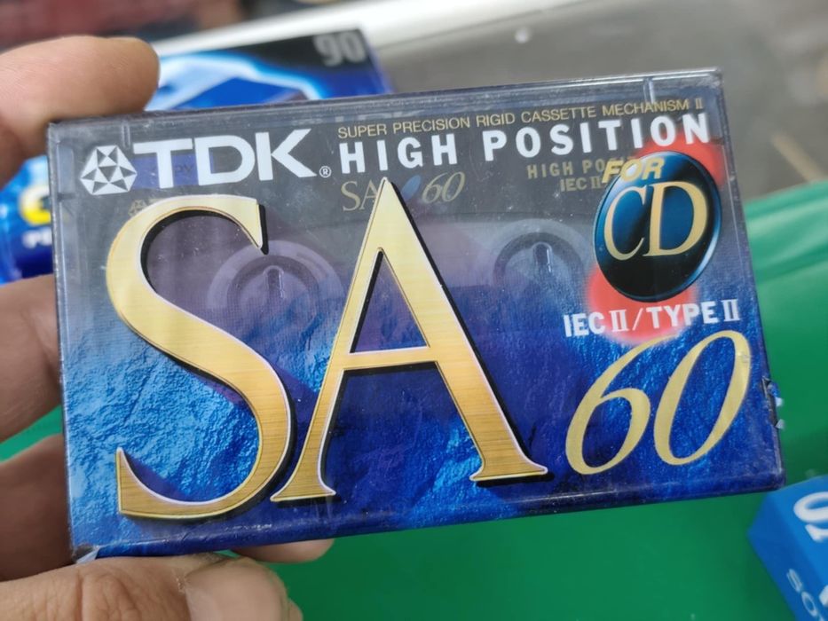 Нови аудио касетки хромни dat sony tdk