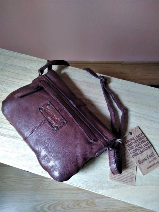 Geanta din piele naturala Gianni Conti, Italia