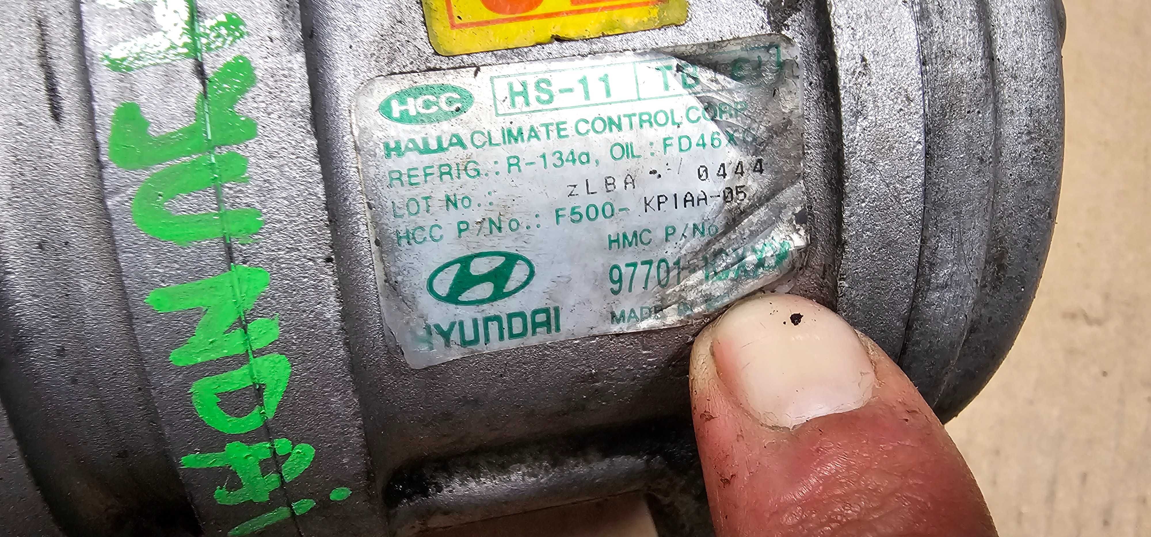 Compresor clima Ac Hyundai Getz 1.1 benzina 2004 2005 2006 2007