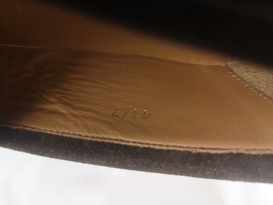 Boggi Milano, мъжки обувки естествен велур, номер 41