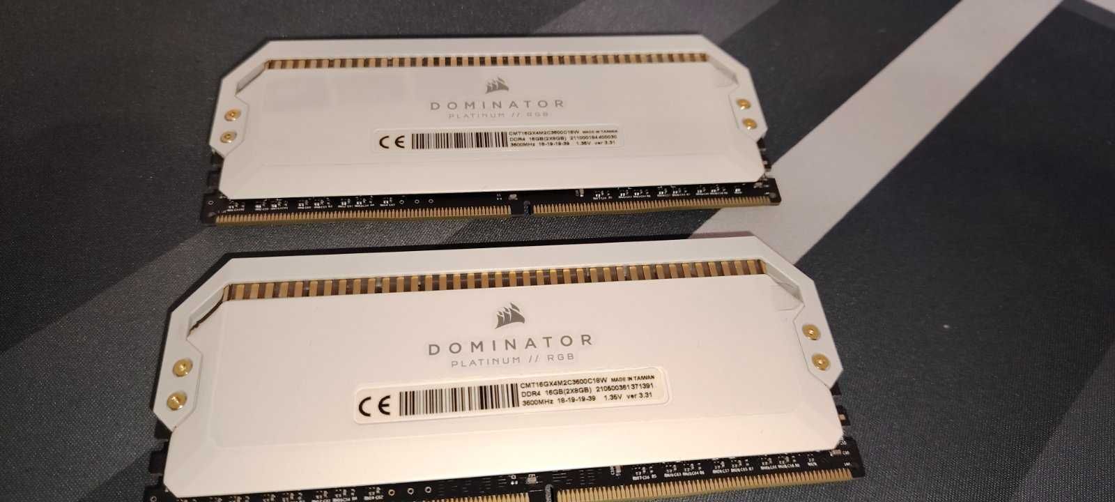 Рам памет Corsair Dominator Platinum RGB 16GB (2x8GB) 3600Mhz DDR4