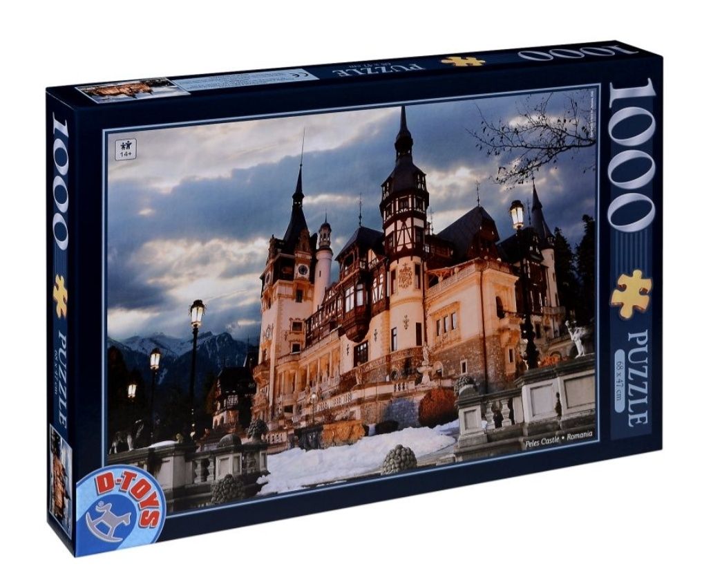 Puzzle 1000 piese Castelul Peles, D-Toys