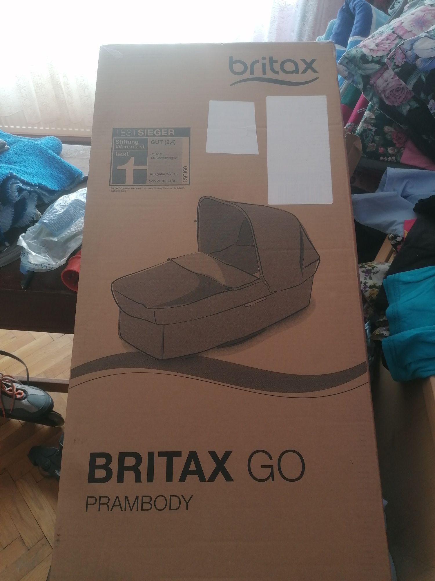 Vând BRITAX GO Prambody 0-9 kg Nou!