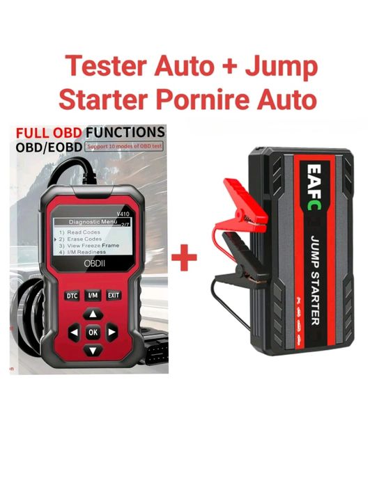 Set Tester + Jump Starter Universal