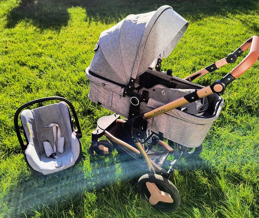 Cărucior 3 in 1 Coccolle Ambra