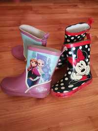 Lot cizme ploaie Disney Frozen și Minnie,Nr. 23fetite