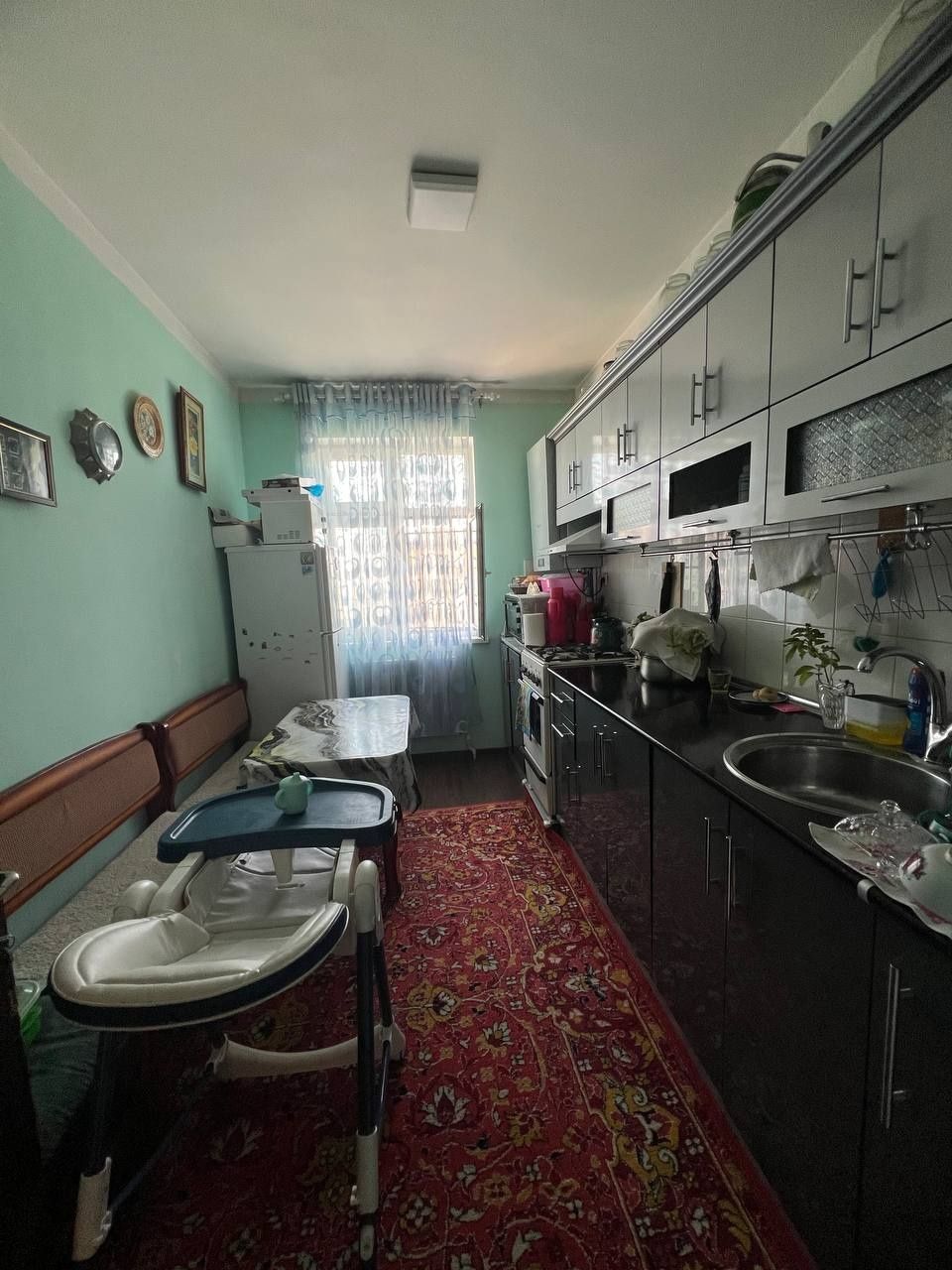 Квартира сотилади 3хонали мухаёда