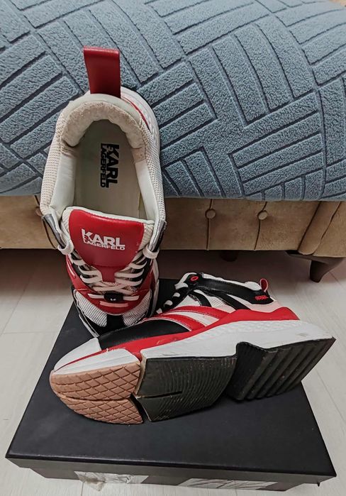 Karl Lagerfeld adidași piele