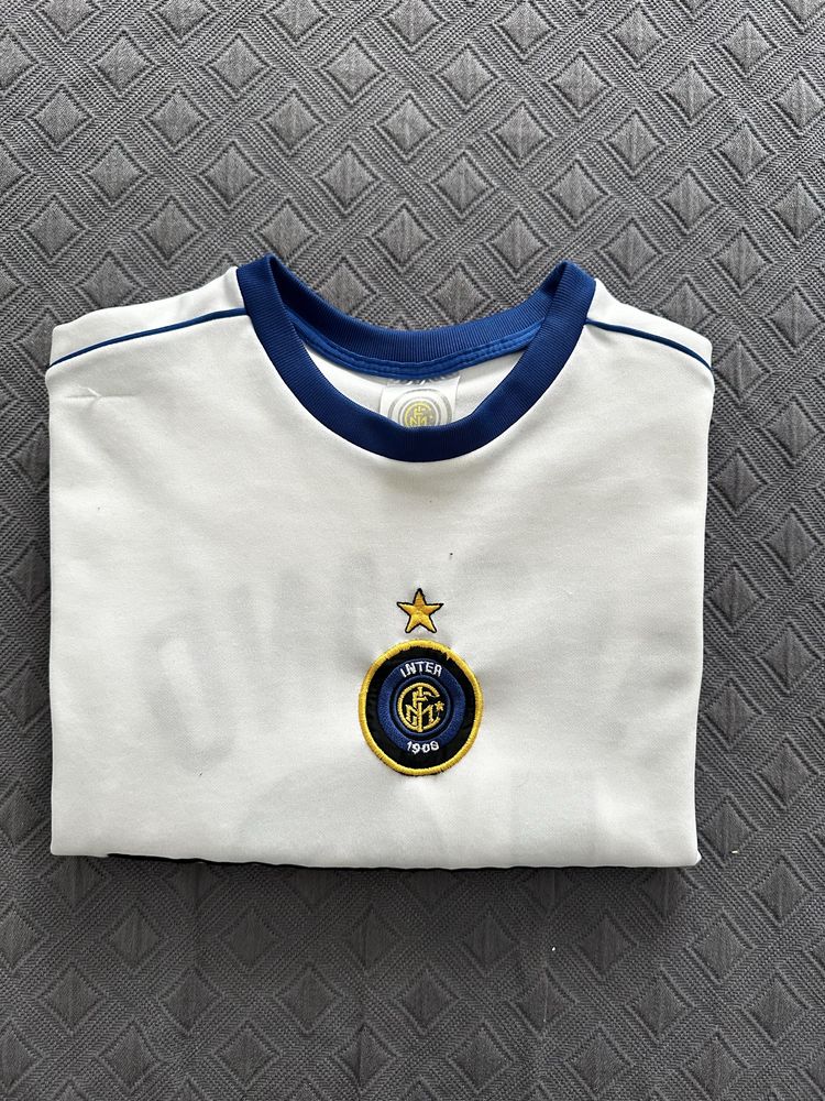 Tricou fotbal , alb , Inter Milano , marimea M