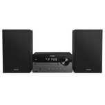 Microsistem audio Philips TAM4505/12, 60W RMS, Bluetooth, Negru Nou