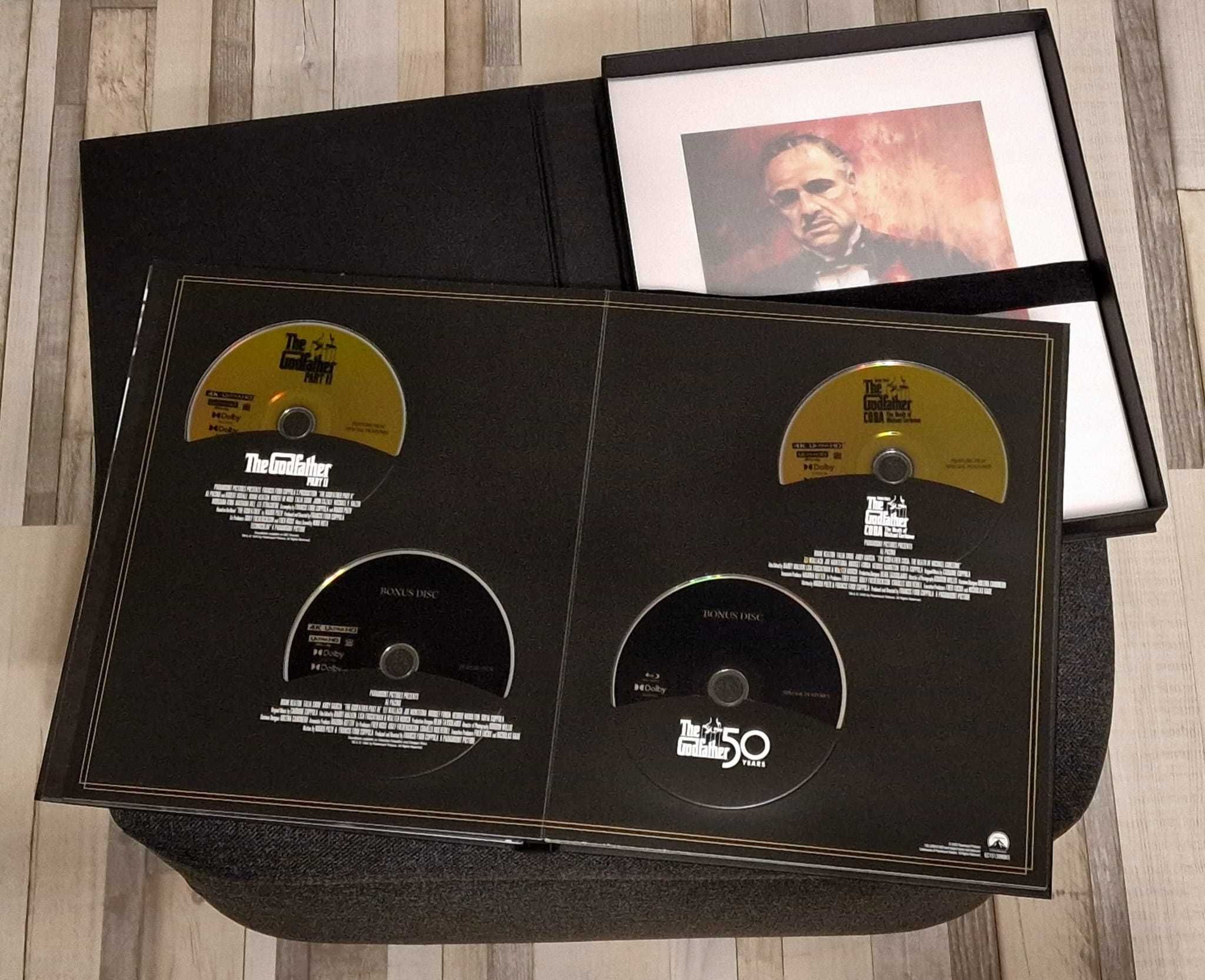 Trilogia Nasul ( The Godfather ) - blu-ray 4k UHD - editie aniversara