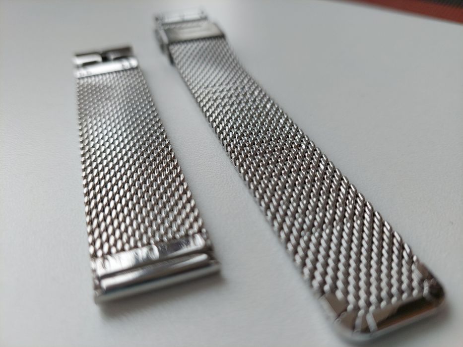 Браслет стальной новый 18 мм