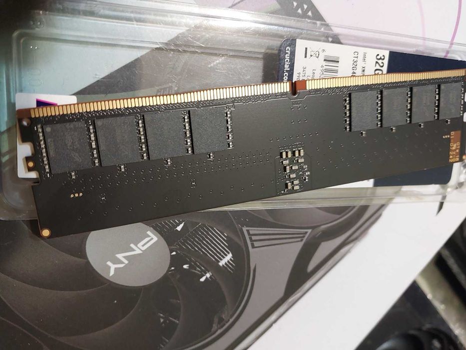 32GB DDR5 Crucial, 4800MT/s, CL40
