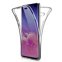 Husa 360 Fata Spate Din Plastic Transparent Samsung S10/S20 Plus
