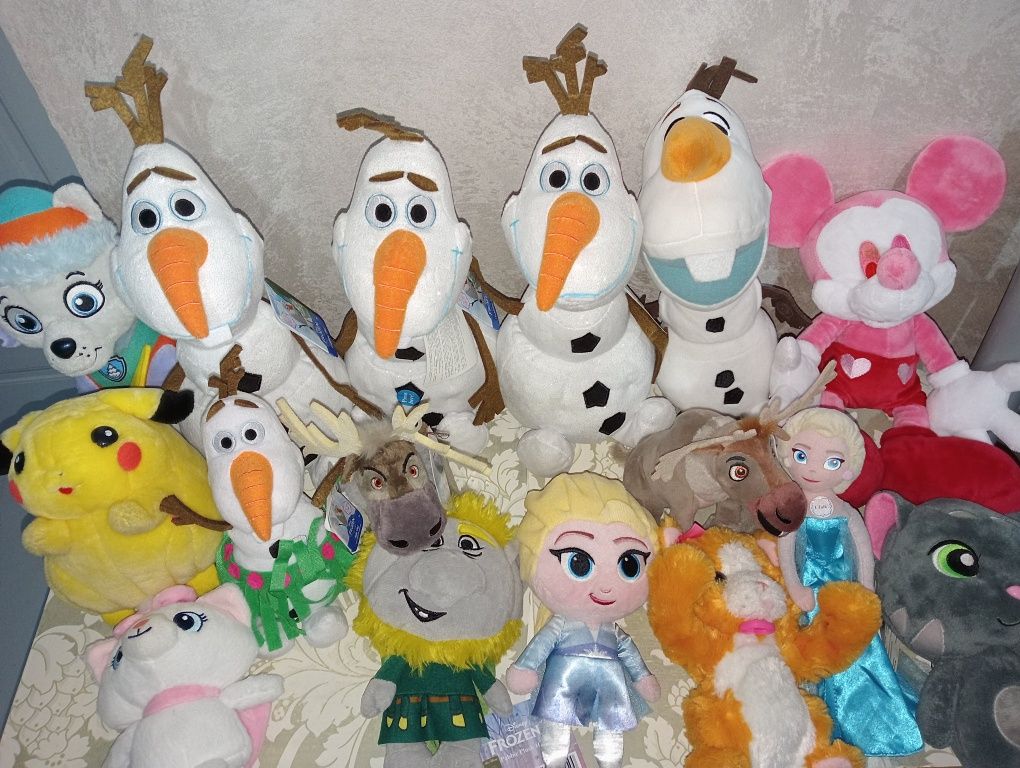 Plusuri frozen 2 Olaf om de zapadă