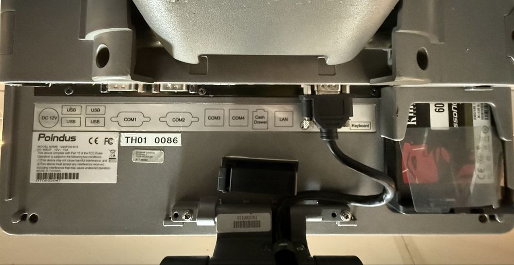 Pos Poindus dublu screen si touchscreen