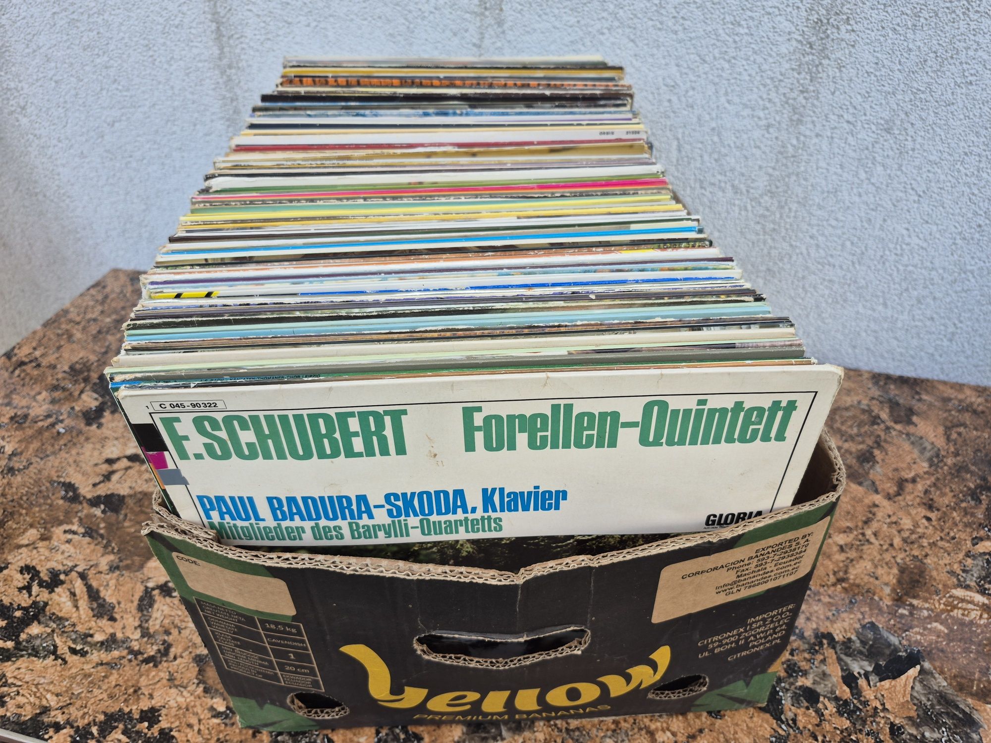 Vând lot 150LP Discuri Vinil cu muzică clasică pentru pick up