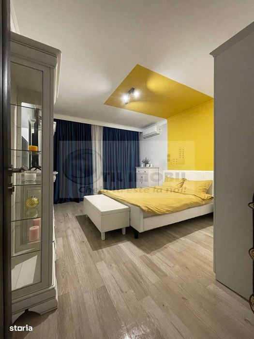 Apartament 1 camera, decomandat, Bucium, bloc 2013 mobilat modern