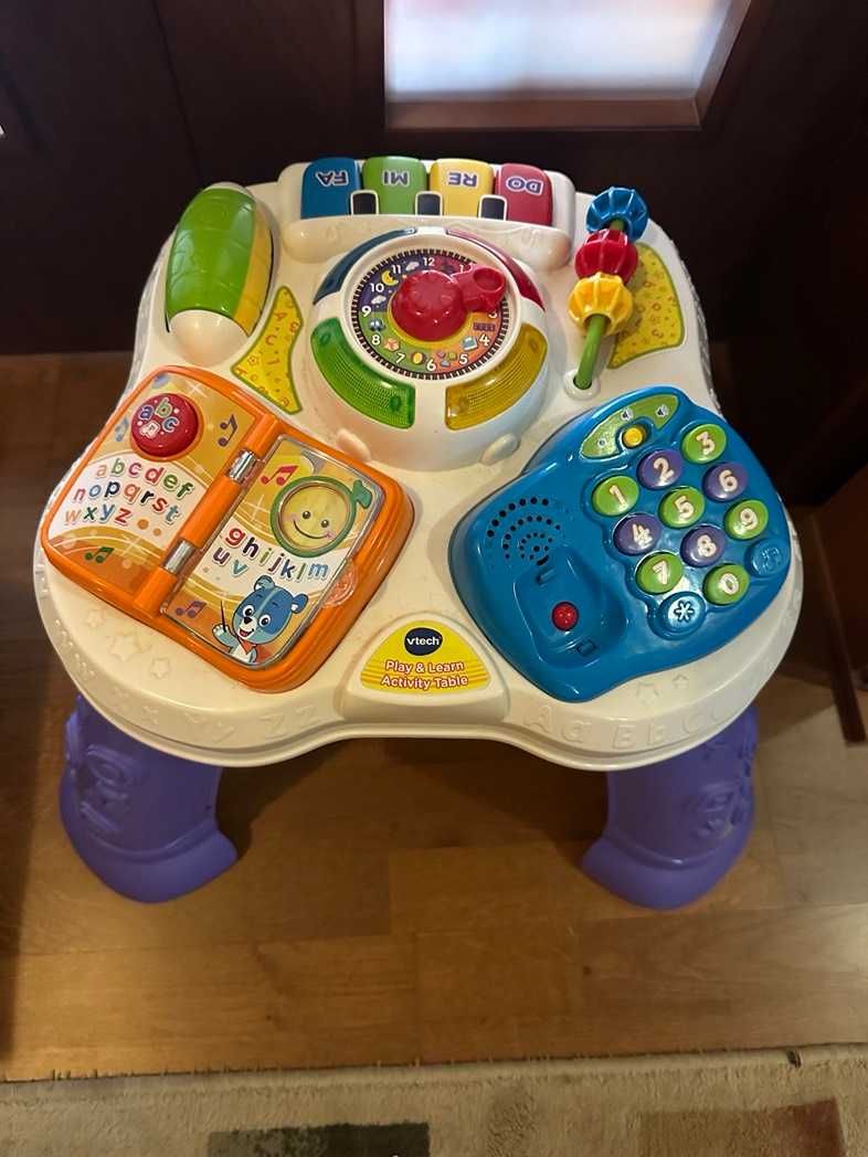 Vtech Забавна образователна интерактивна маса ! Животни  Букви  Числа