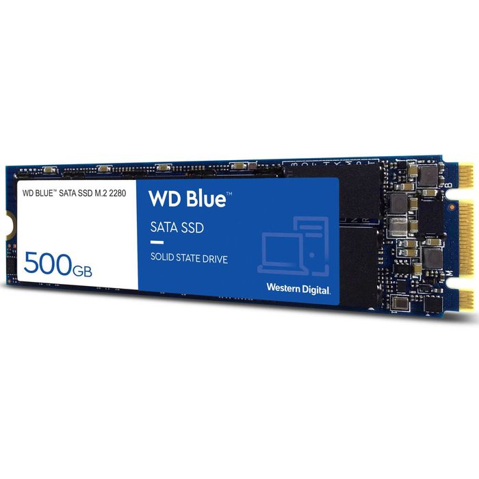 Vand SSD WD Blue 3D NAND, 500GB, SATA3, m.2 (WDS500G2B0B) Sigilat