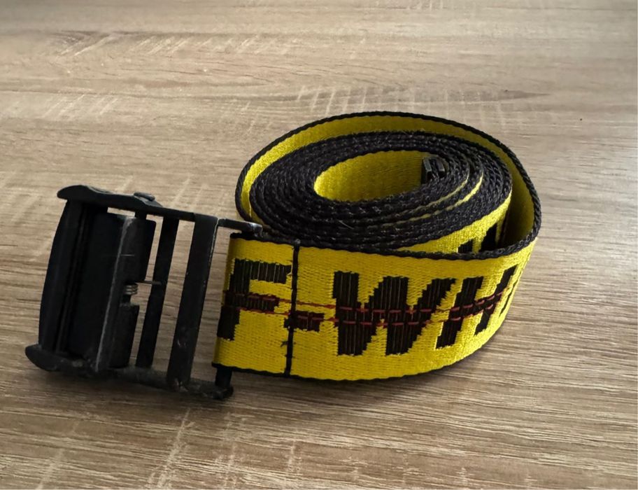 Curea Off White 200 cm industrial yellow