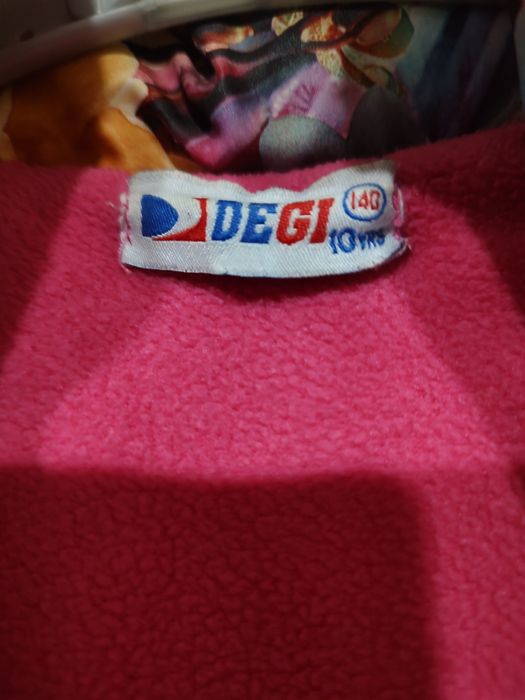 Цветно топло яке за момиче