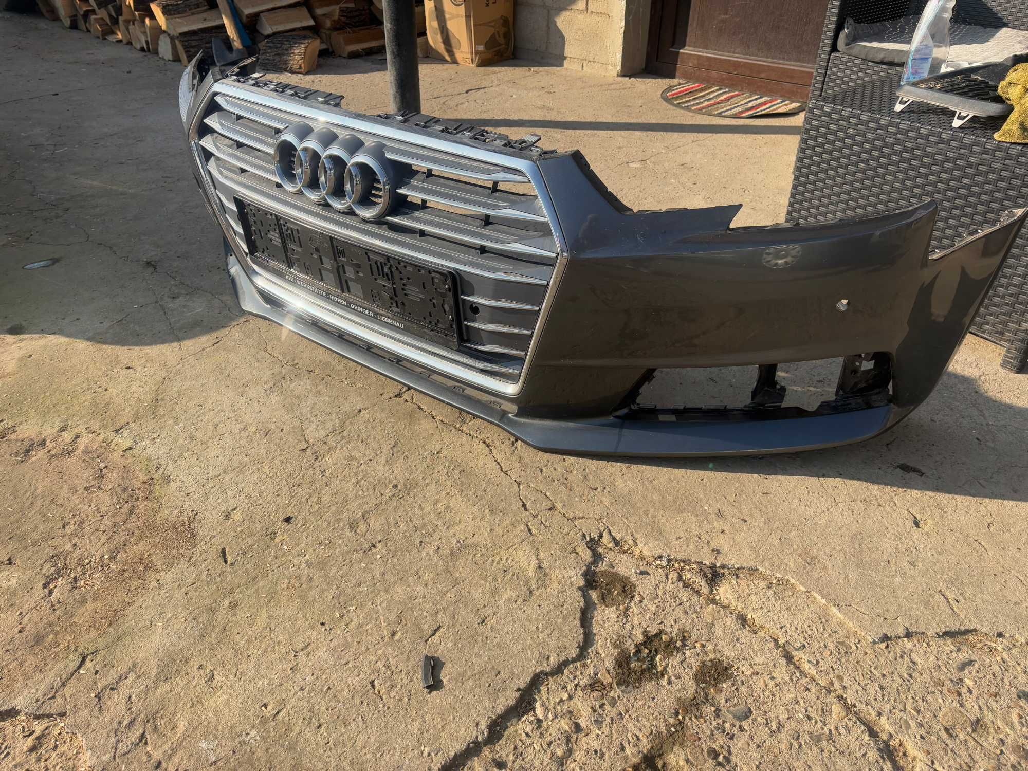 Предна броня за Ауди А4 / Audi A4 B9 S-line 2015- 2019
