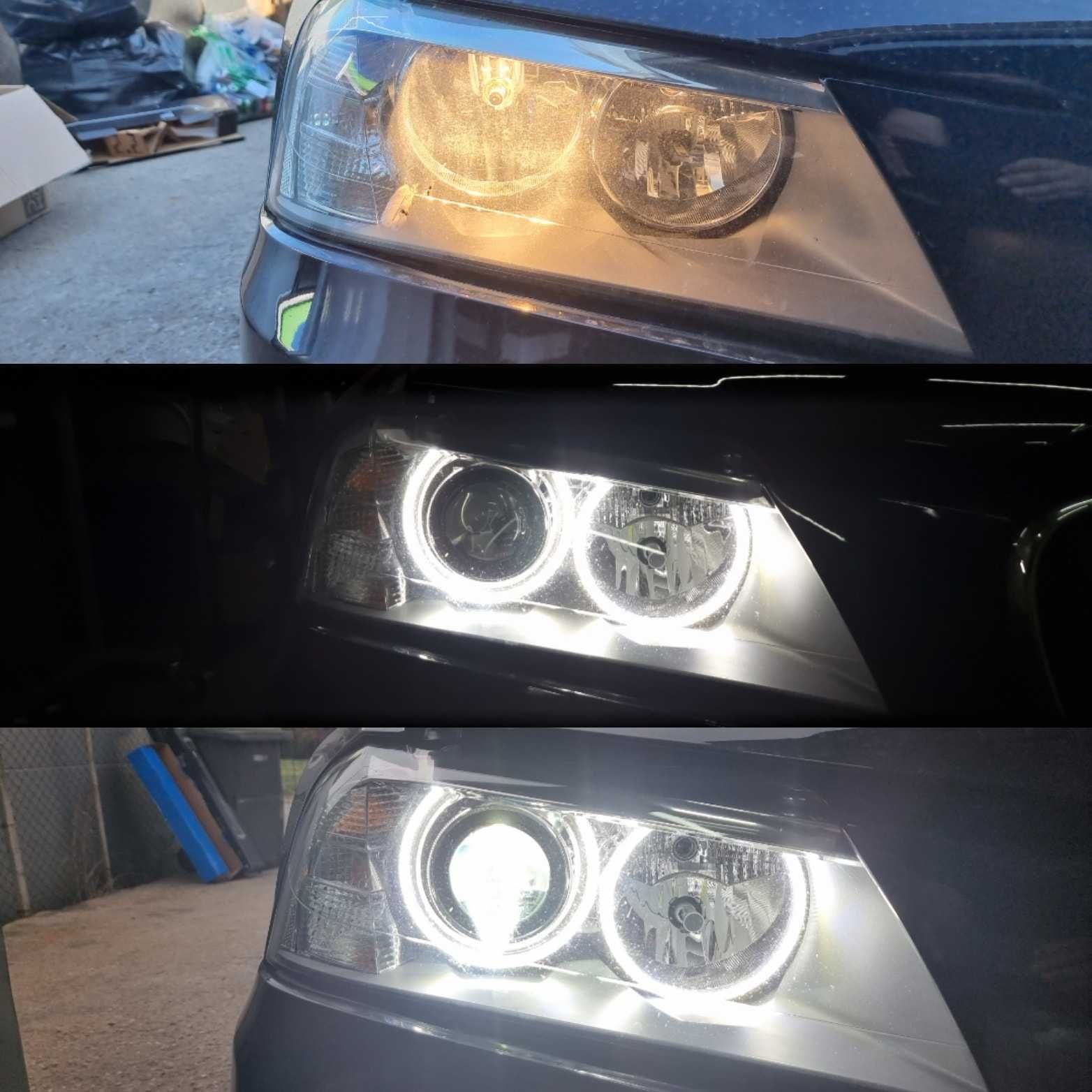 BMW X3 F25- Kit Lupe Bixenon+Xenon 35W+Angel Eyes