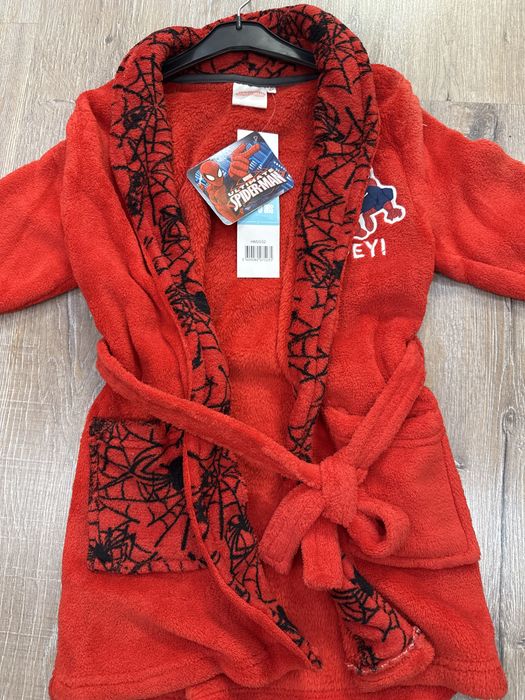 Поларен халат Спайдермен