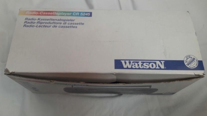 Radio caset Watson nou si original
