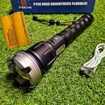 Lanterna profesionala LED CREE P120 12 nuclee+led cob LiIon 26650
