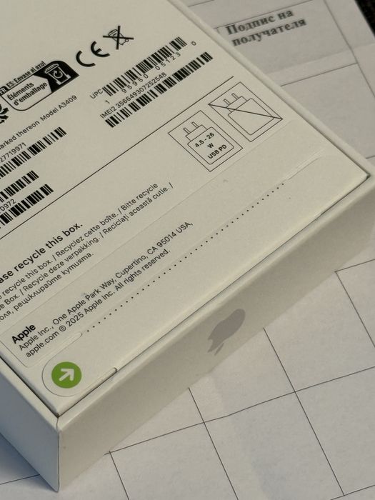 ЗАПЕЧАТАН 128GB iPhone 16e A1 Гаранция 2027 White / Бял