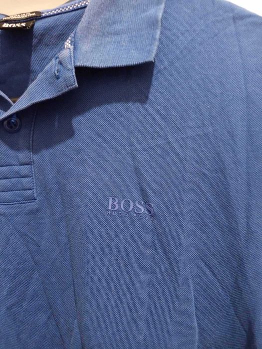 Оригинална фланелка с яка Hugo Boss