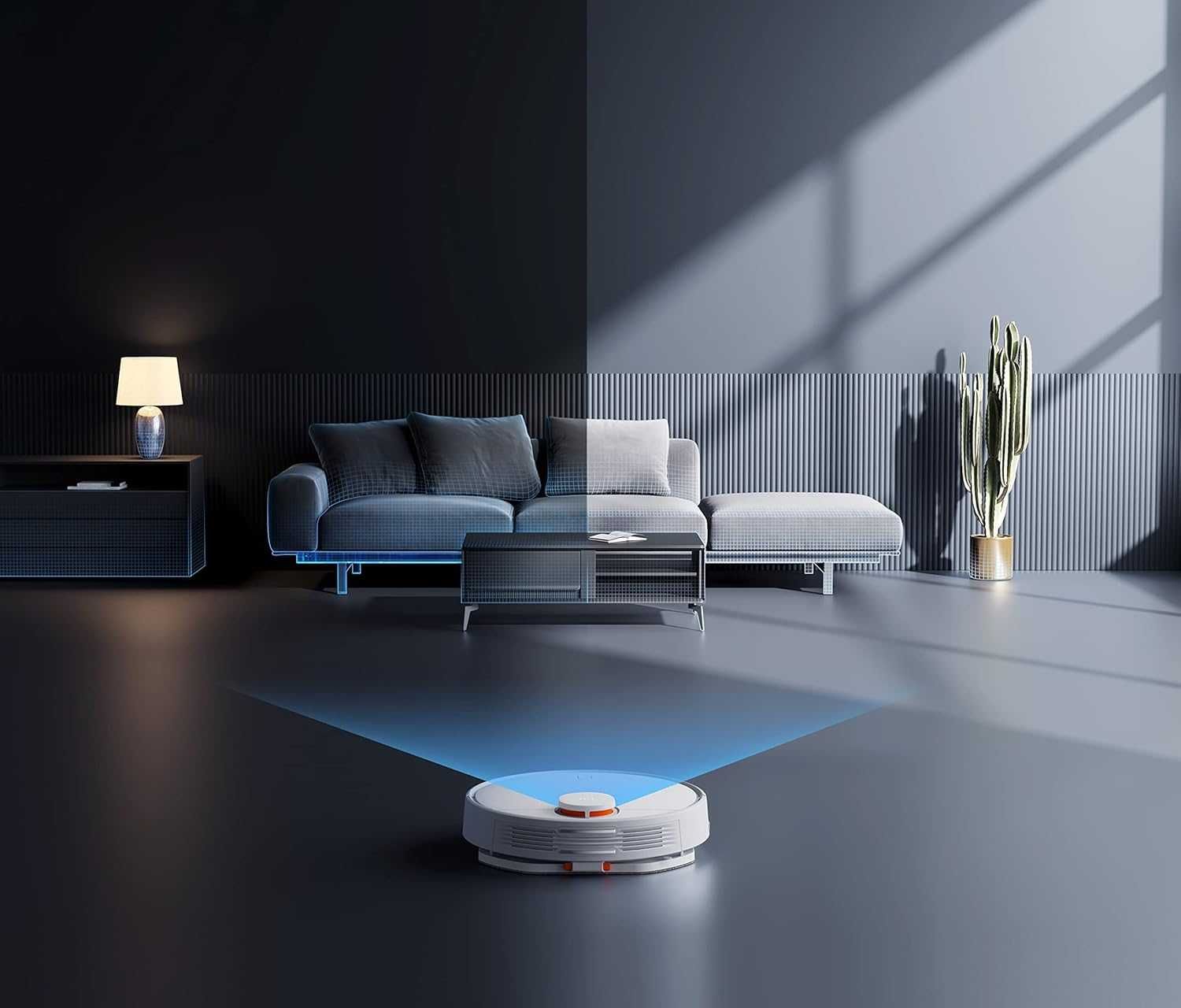 Робот прахосмукачка Xiaomi Mi Robot Vacuuм Mop 2S моп за Сухо и Мокро