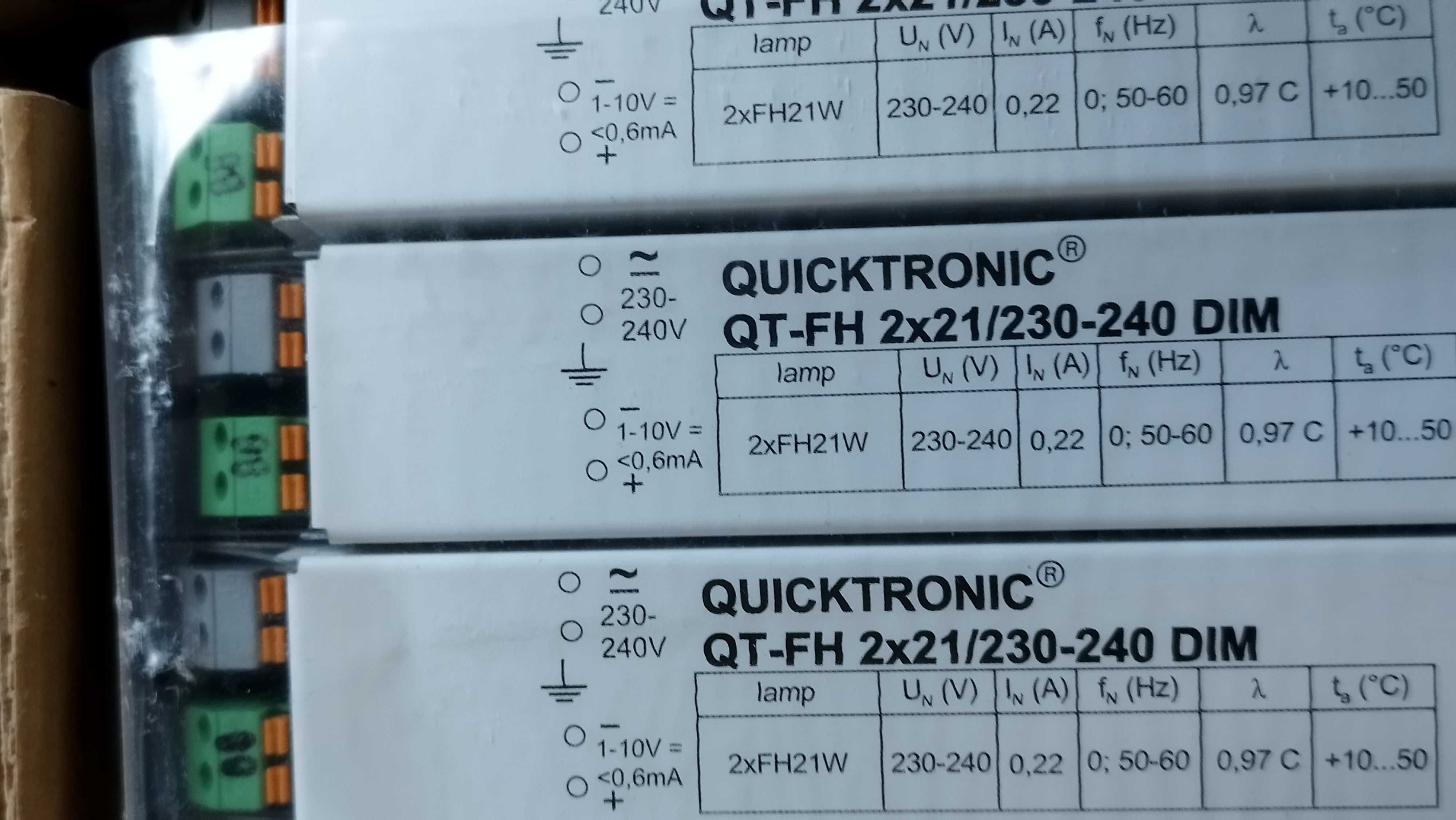 Електронно запалване / баласт Osram Quicktronic QT-FH 2x21/230-240 DIM