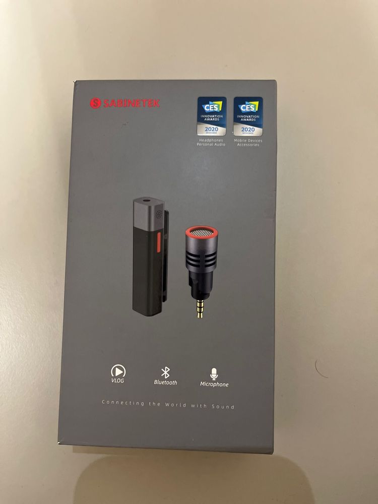 Lavaliera SmartMike+ Wireless Bluetooth Microphone NOU FULL BOX